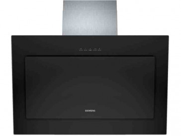 CAMPANA SIEMENS DECORATIVA PARED 80CM CRISTAL NEGRO HALOGENA LC86KA670