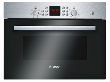 HORNO COMPACTO MULTIFUNCION CON MICROONDAS BOSCH HBC84H501