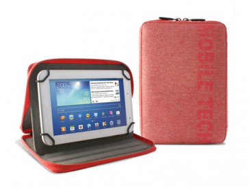 FUNDA UNIVERSAL CASUAL PARA TABLETS DE 10 ROJA BXFUT10CR KSIX