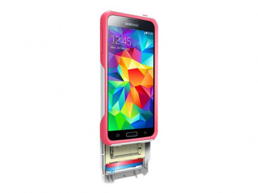 FUNDA COMMUTER GALAXY S5 NEON ROSE OTTERBOX