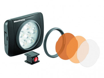 LED LUMIE ART NEGRO MANFROTTO