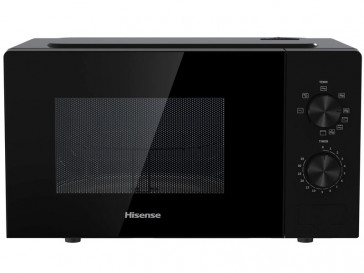 MICROONDAS LIBRE INSTALACION HISENSE 20L 700W NEGRO CON GRILL H20MOBP1G