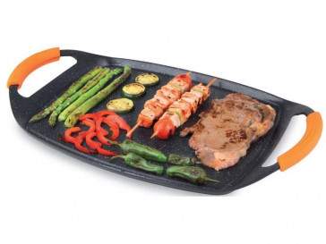 PLANCHA GRILL INDUCCION 36CM GDB3600 PIEDRA ORBEGOZO