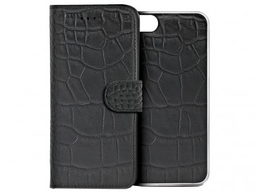 FUNDA CARTERA IPHONE 5/5S CROCOAIPH5BK CELLY
