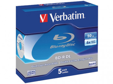 BD-R BLU-RAY 50GB 6X 5UND 43748 VERBATIM