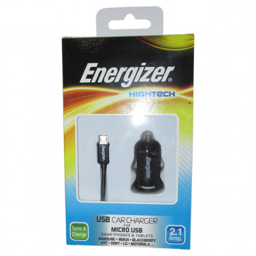 CARGADOR DE COCHE 2, 1A MICRO USB DC1UHMC2 ENERGIZER