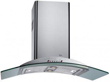 CAMPANA TEKA DECORATIVA PARED 90CM INOX HALOGENA DF-90 40482000