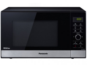 MICROONDAS LIBRE INSTALACION PANASONIC 23L 1000W NEGRO CON GRILL NN-GD38HSSUG