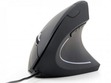 RATON ERGONOMICO 3200DPI NEGRO MUS-ERGO-01 GEMBIRD