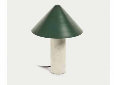 LAMPARA DE MESA VALENTINE DE MARMOL Y METAL YG0971R19-1/1 KAVEHOME