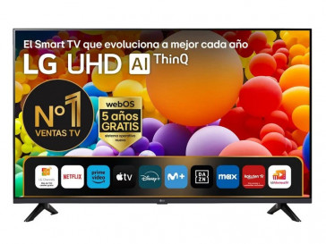 SMART TV LED ULTRA HD ALFA5 AITHINQ 4K 50" LG 50UT73006LA