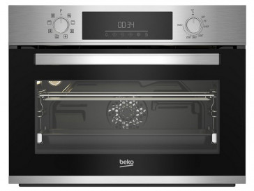 HORNO COMPACTO MULTIFUNCION STEAMSHINE A BEKO BBCM12300X