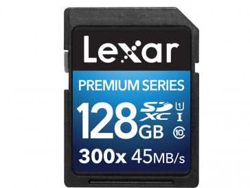 SDXC 128GB 300X PREMIUM USH-I LSD128BBEU300 LEXAR