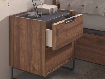 MESITA VOGUE 050 CRBONO TIRADOR ANTRACITA PATAS R35 ANTRACITA KOALA BEDS