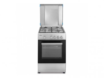 COCINA ARTICA 4 QUEMADORES ENCIMERA Y HORNO A GAS BUTANO AKF5055X INOX