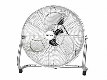 VENTILADOR CIRCULADOR DE AIRE DE SUELO INOX 55W Ø ASPAS 35CM AVI5535 ARTICA