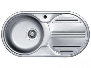 FREGADERO PERLA 1.1 DERECHA 101.0280.035 INOX MEPAMSA