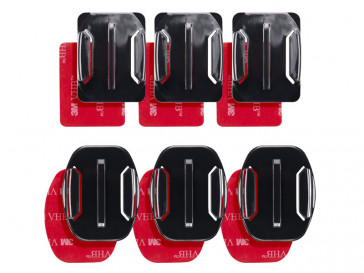 SOPORTES ADHESIVOS PARA GOPRO 20229 MANTONA