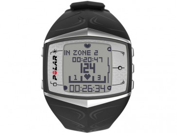 RELOJ CON PULSOMETRO FT60F NEGRO POLAR