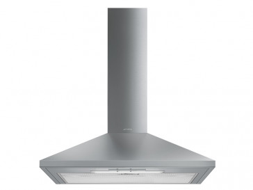 CAMPANA SMEG DECORATIVA PARED 60CM INOX HALOGENA KD6XE