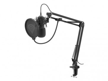MICROFONO RADIUM 400 G2 STUDIO USB CON BRAZO FILTRO POP NGM-2285 GENESIS