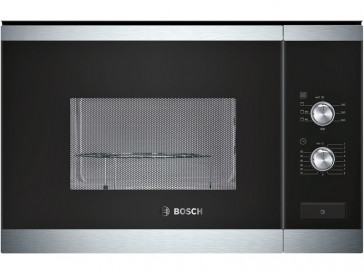 MICROONDAS INTEGRABLE BOSCH 20L 800W NEGRO/INOX CON GRILL HMT72G654