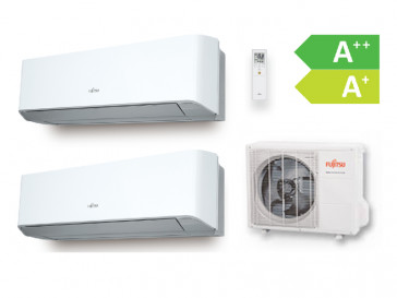 AIRE ACONDICIONADO INVERTER MULTI SPLIT 2X1 ASY25U2MI-LMC (EXT50) FUJITSU