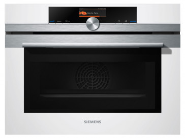 HORNO MULTIFUNCION COMPACTO CON MICROONDAS SIEMENS CM636GBW1