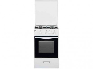 COCINA BEKO 4 QUEMADORES ENCIMERA Y HORNO A GAS NATURAL CG 41010 DNG