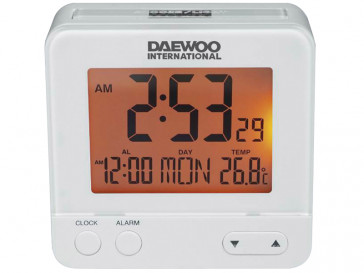 RELOJ DESPERTADOR DCD-201 (W) DAEWOO