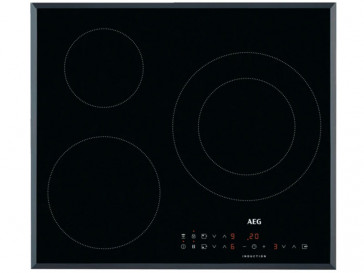 PLACA DE INDUCCION AEG ILB63306FB 60CM 3 ZONAS DE COCCION MARCO BISELADO