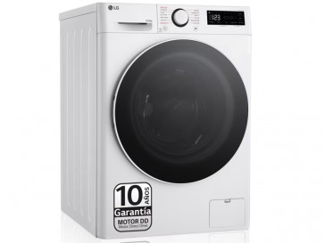 LAVADORA SECADORA LG 10KG/6KG 1400rpm D F4DR6010A0W/A1W