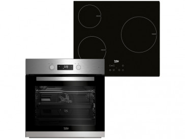 HORNO MULTIFUNCION + PLACA DE INDUCCION BEKO BSE22341X