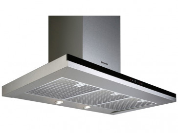 CAMPANA NODOR DECORATIVA PARED 90CM INOX LED MIRAGE 90 BK 7970