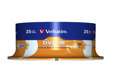 DVD-R 4,7 16X LATA 25 43634 VERBATIM