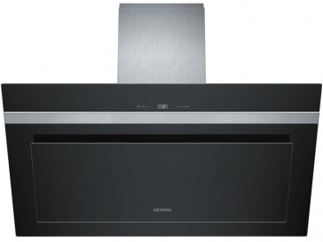 CAMPANA SIEMENS DECORATIVA PARED 90CM CRISTAL NEGRO LED LC98KD672