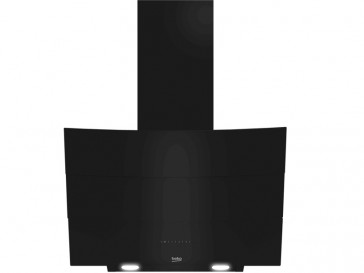 CAMPANA BEKO DECORATIVA INCLINADA 60CM NEGRA LED HCA62640B