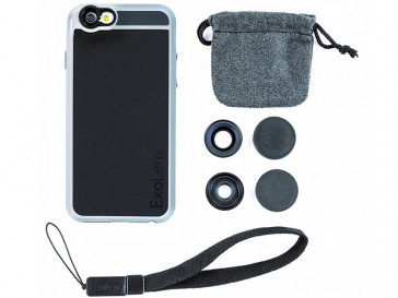 KIT CARCASA/2 LENTES INTERCAMBIABLES PARA IPHONE 6/6S 9540001 EXOLENS