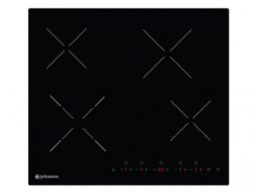 PLACA VITROCERAMICA JOHNSON JVICA4201 60CM 4 ZONAS DE COCCION