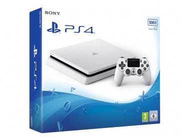 CONSOLA PS4 SLIM 500GB BLANCA 9816065 SONY
