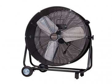 VENTILADOR CIRCULADOR DE AIRE INDUSTRIAL DE SUELO NEGRO 300W Ø ASPAS 30CM VIRO30IND JOHNSON