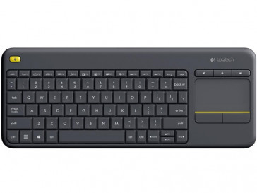 TECLADO INALAMBRICO TOUCH K400 PLUS NEGRO (920-007137) LOGITECH