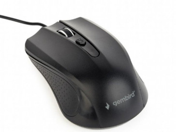 RATON OPTICO USB 1200DPI NEGRO MUS-4B-01 GEMBIRD