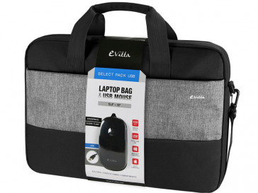 SELECT PACK USB MALETIN PORTATIL 16" + RATON EVLB000350 (B) E-VITTA