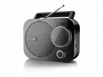 RADIO PORTATIL M-050R FM/AM NEGRO MUSE