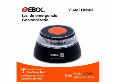 BALIZA GEOLOCALIZABLE V16 IoT DGT EB2503 + FUNDA EBOX