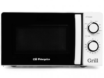 MICROONDAS LIBRE INSTALACION ORBEGOZO 20L 700W BLANCO CON GRILL MIG-2130