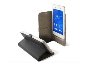 FUNDA FOLIO UNIVERSAL SLIDE PARA SMARTPHONES HASTA 4.5 NEGRA BXFU13T4.5N KSIX