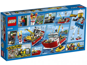 BARCO DE BOMBEROS 60109 LEGO