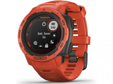 RELOJ INTELIGENTE INSTINCT SOLAR ROJO (010-02293-20) GARMIN